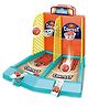 Zyamalox Two Player Basketball Board Game with Button Shooting Action Indoor Fun Games for Kids Family Party Games Fast Paced Basketball Basket Ball Game Exciting Play - Multicolor