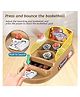 Zyamalox Single Player Basketball Board Game with Triple Hoops Scoring Indoor Fun Games for Kids Family Party Games Exciting Basket Ball Game Fast Paced Shooting Action Play - Assorted Color