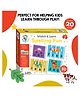 Match & Learn Spellings Jigsaw Puzzle Set, Building Blocks Set, Puzzle Toy for Toddler Spellings Book, Educational, Learning and Fun, Activity Toys for Kids, Gifting Toys - English