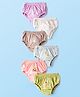 Zero Cotton Animal Printed & Striped Panties Pack Of 6 - Multicolor