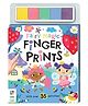 Fairy Magic Finger Prints Colouring Book with 35+ Fun Activities, Finger Painting Fun Activity Book for Kids - English