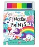 Unicorn Finger Prints Colouring Book with 35+ Fun Activities, Finger Painting Fun Activity Book for Kids - English
