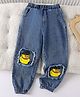 Mark & Mia Cotton Full Length Jeans With Duck Patch - Blue