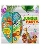 Jungle Party Safari Animal Stationery Set  Kids School Supplies & Writing Gift Pack