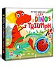 Lazy Dino's Triumph; Dinosaur Adventure Sound Book, Interactive Musical Buttons & Early Learning Fun for Kids, Toddlers, Preschoolers Musical Book