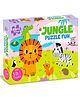 Hello Friend Jungle Puzzle Fun Box; Interactive Jungle Animal Puzzle Activity for Kids, Toddlers, Preschoolers Early Learning