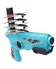 Play Nation Airplane Launcher Toy Gun with 4 Colorful Foam Glider Aircraft| One-Click Catapult Shooting Mechanism| Hand-Eye Coordination & Aerodynamic Learning| Ideal Gift for 3+ Years| BIS Certified