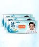 Tulips 98% Water Baby Wet Wipes with Aloe Vera & Calendula | Lid Pack I 72 Wipes (Pack of 3)