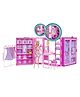 Barbie Dream Closet Toy Playset with Fashion Doll, Clothes, & Accessories, 3-ft-Wide with 25+ Pieces