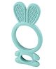 Fisher Price Teether BPA-Free Baby Teething Toy Set with Bunny Shapes for Tummy Time & Sensory Play - Sea Green