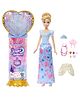 Disney Princess Jewel Reveal Cinderella Fashion Doll With 8 Surprises Including Gem Box & Accessories Multicolour - Height 32.5 cm