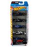 Hot Wheels Formula 1 Die-Cast Toy Cars In 1:64 Scale Pack of 5 - Multicolor