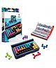 Happy Hues IQ Puzzler Pro  120-Challenge Portable Logic Game for Kids & Adults Travel-Friendly STEM Brain Teaser 2D & 3D Cognitive Skill-Building Puzzle Screen-Free Travel Toy Ages 6+