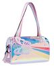 Happy Hues Butterfly Holographic Kids Duffle Bag - Water Resistant & Lightweight Overnighter for Picnic, Gym, & School (Multi-Color)