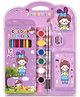 Happy Hues All-in-One Kids' Stationery & Art Set for kids includes Pencil & Water color-Paint Brushes-Small diary