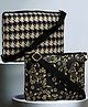 Bandicoot Printed Jute Sling Bag- Pack of 2 Sling Bag