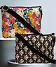 Bandicoot Printed Jute Sling Bag- Pack of 2 Sling Bag