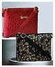 Bandicoot Printed Sling Bag- Pack of 2 - Multicolor