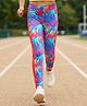 Pine Active Knit Full Length Super Stretch Printed Leggings - Multicolor
