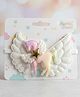 SKD Unicorn Applique Detailed & Glittered Headband - White