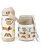 ONE AND ONLY Insulated Food Jar and Bottle Combo 800 ml Dog Design