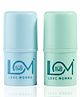 Love Momma Super Rich Mom & Baby Lip Balm Combo Pack | Lavender & Basil Variants | FREE Chic Macramé Pouch | Calming & Healing Lip Care | Toxin-Free, Organic & Hydrating