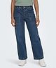 Lil Lollipop Knit Solid Jeans - Blue