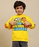 Kidsville Cotton Knit Despicable Me Featuring Full Sleeves Minions Printed Light Winter Sweatshirt - Yellow
