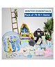 Fareto Baby Winter Essential Combo for New Born Gift Pack Baby Products 79in1 - Blue