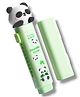 Comercio New Sliding Retractable Push & Pull Panda Eraser - Colour & Design May Vary