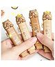 COMERCIO Happy Cappy Push & Pull Eraser For Kids Capybara Cutter Shaped Eraser Set For Kids Stationary Set For Kids Rubber Eraser For Kids Fancy Erasers For Birthday Return Gifts - Multicolor