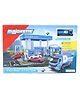 Majorette Petrol Station ARAL Playset with 1 Die Cast Vehicle - Multicolor