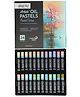 Brustro Artist Oil Pastels Set of 24 (Pastel Tones)