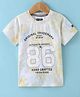 Noddy Half Sleeves 86 Number Printed Tee - Green