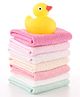 Ben Benny Terry Knit Hand & Face Towels Unisex Pack Of 8 L 24 x B 23.5 cm - Multicolor