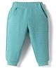 Zero Knit Full Length Solid Lounge Pant - Turquoise