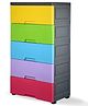 Rasvesh Chest of Drawers Versatile Drawer Organizer &  Storage Box for Neat and Tidy Storage Solutions & Monkey Print - Multicolor