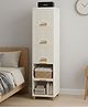 Rasvesh Plastic Modular Storage Chest of Drawers Organizer Box, Large Stomo Racks for Multipurpose - White