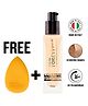 Daily Life Forever52 Cover Up Foundation | Medium-to-Full Coverage, Long-Lasting | Lightweight, Photo-Friendly, Flawless Finish | Free Beauty Makeup Sponge-Biscuit-FCU20.2