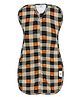 Cocoon Care Bamboo Cotton Knit Blackchecks Printed Arms Up Swaddle Sleeping Pod for Baby - Multicolor