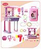 Aditi Toys Beauty Set Suitcase On Wheel for Girls, Makeup Kit is Easy to Clean & Use, Portable Beauty Set with 25 Pieces for 3 Years BIS Approved. (Beauty Set Trolley)