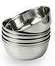 CutTales Premium Stainless Steel Katori 200 ml for Kids & Daily Use (6 Piece ) | Safe, Rust-Resistant Small Bowl for Dal, Curd & Snacks