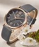 IIK Collection Watches for Women Round Dial |Quartz Movement |Long Battery Life Leather Bracelet Strap Watches for Girls