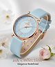 IIK Collection Watches for Women Round Dial |Quartz Movement |Long Battery Life Leather Bracelet Strap Watches for Girls