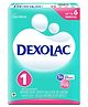 Dexolac Stage 1 Infant Formula - Strong Bone & Brain Development, Calcium & Vitamin D Enriched, 0-6 Months, 400g