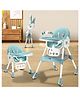 Infantso Feed-X 5-in-1 Baby High Chair/Baby Feeding Chair with Foot Support -Blue