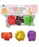 KiddyBuddy Fram Story Animal Shape Squeeze Bath Toys Pack of 3 - (Color & Design May Vary)