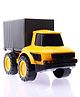 United Agencies Friction Powered Rambo Container with Key Money Bank Feature- Yellow