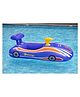 Sanjary Kids Inflatable Racing Car Pool Float with Water Gun Ride On Summer Swimming Toy for Boys Girls Outdoor Fun Play color design may vary
