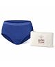 Avni Wellness Lush Reusable Period Panty, Cotton, Deep Blue, Large